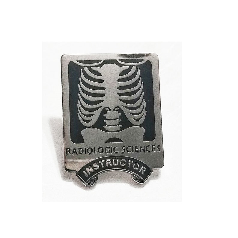 Radiology Gift Xray tech teacher pin