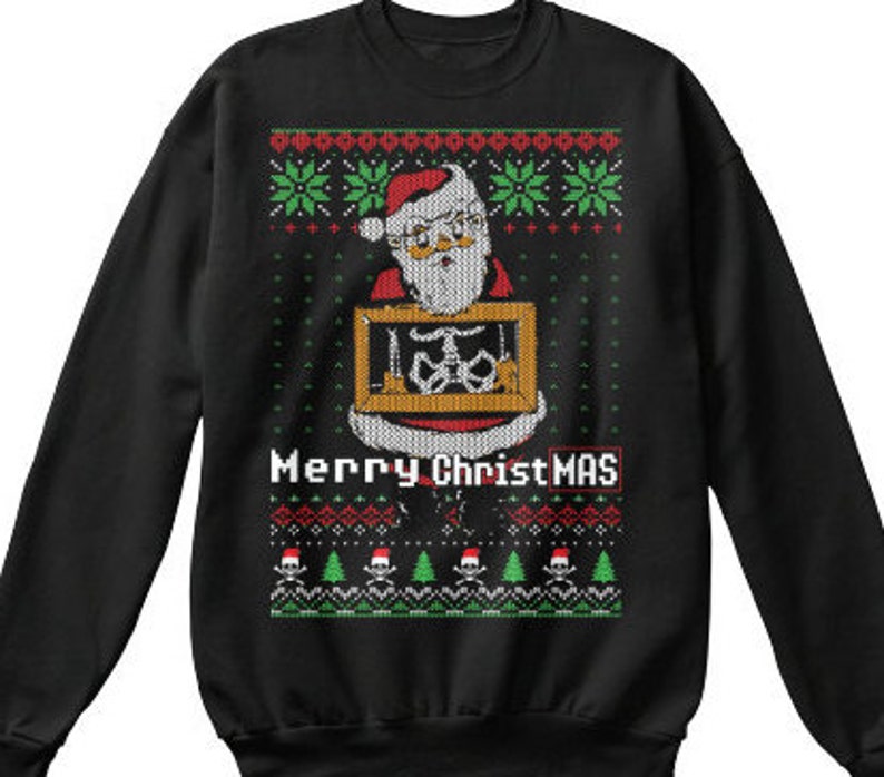 Radiology Ugly Christmas Sweater READ DESCRIPTION Etsy