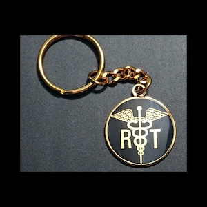 Radiology keychain - Caduceus
