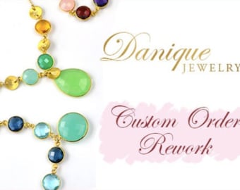 Order Adjustment for Existing Danique Jewelry Order