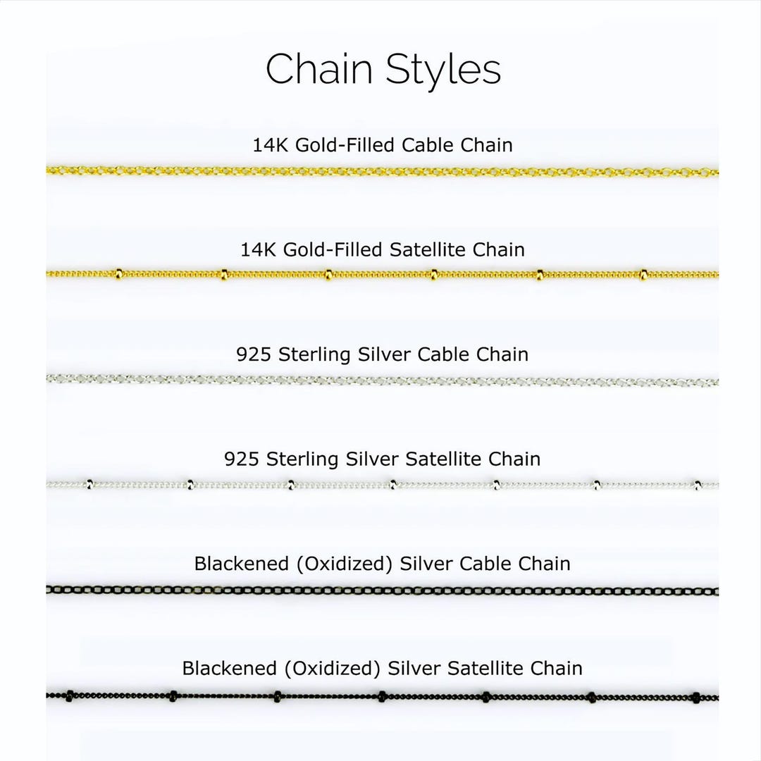 Cable Chain Satellite Chain Solo Necklace Minimalist Chain Necklace cable-chain-satellite-chain-solo-necklace-minimalist-chain-necklace