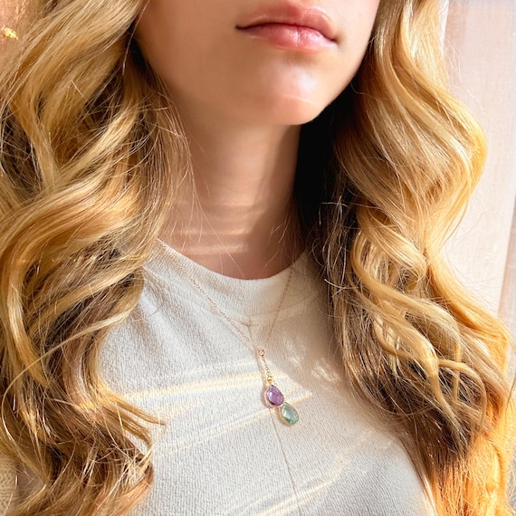 Gift Necklace Maid Of Honor Grandma Necklace Mother And Son