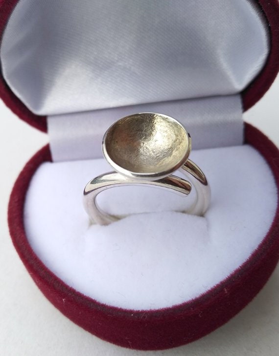 Silver ring , vintage silver ring, handmade silver