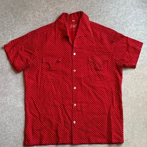 Vintage Western Polka Dot Shirt image 1