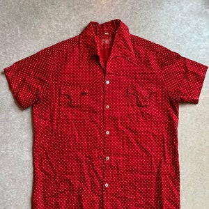 Vintage Western Polka Dot Shirt image 2