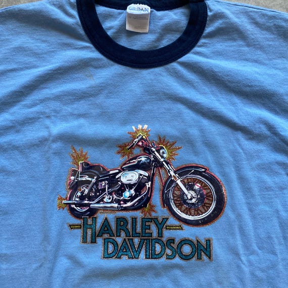 Harley-Davidson ビンテージ Tシャツ 70s 80s 90s Vintage 1970's Harley Davidson Ringer T-shirt - Etsy