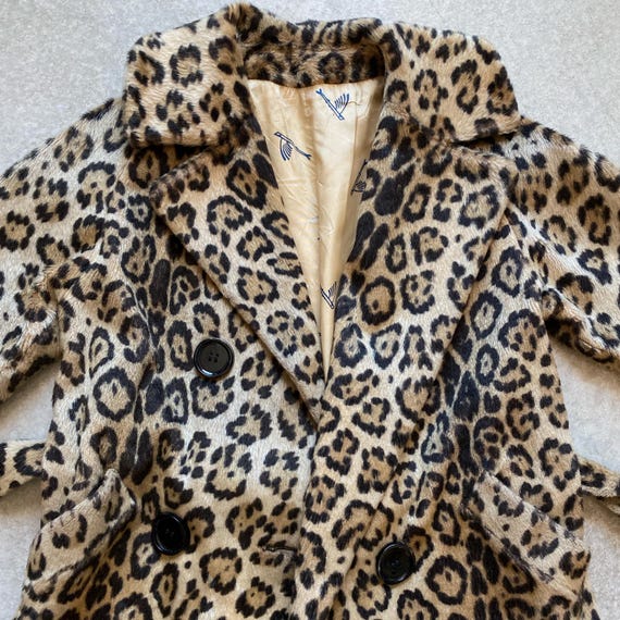 【fenon】 leopard long trench coat Leopard-print trench coat | RG14603 | NISSA