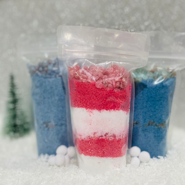 Twisted Mermaid Foaming Bath Salts with Epsom and Himalayan Salt