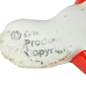 VTG Disney Mickey Mouse Ceramic Figurine Made in Japan 4" Tall Porcelain Pie Eye image 4