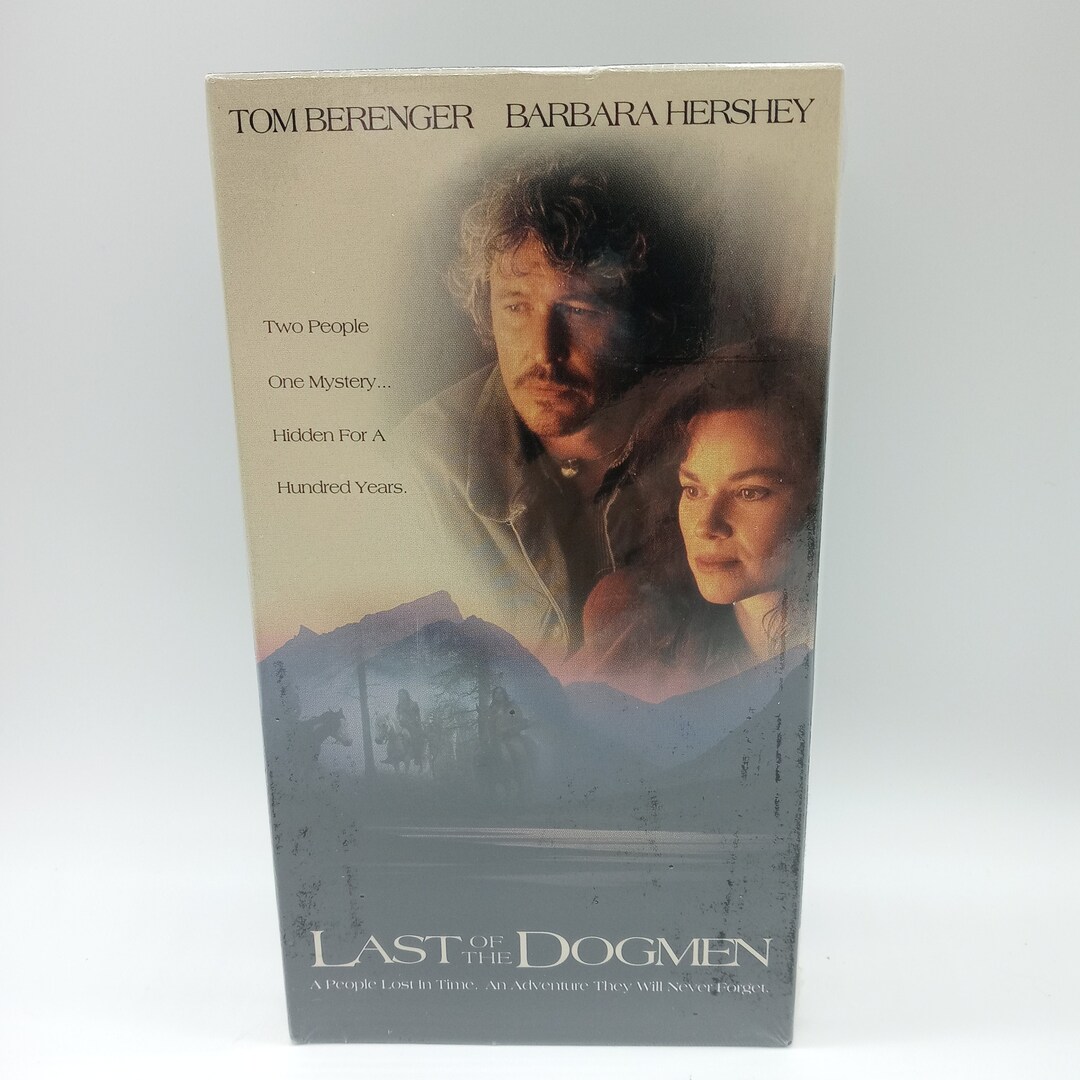 Last of the Dogmen VHS Video Tape Tom Berenger Barbara Hershey Factory