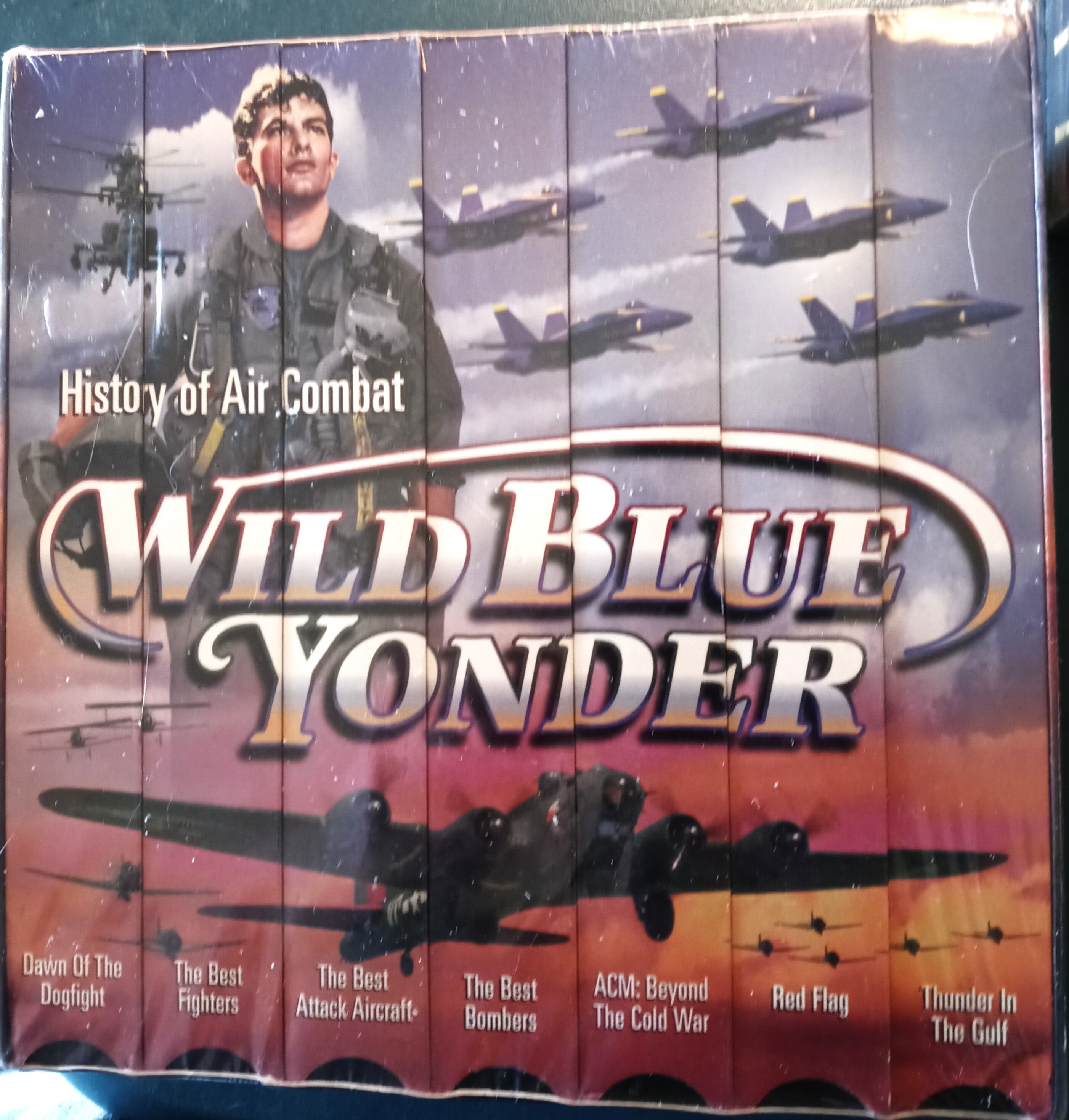 その他 History of Air Combat [DVD] History of Air Combat: VHS Video Box Set Wild Blue Yonder