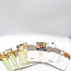 156 Schede Ricette Simple Meals di Publix Apron (Solo Schede) Molti Vintage