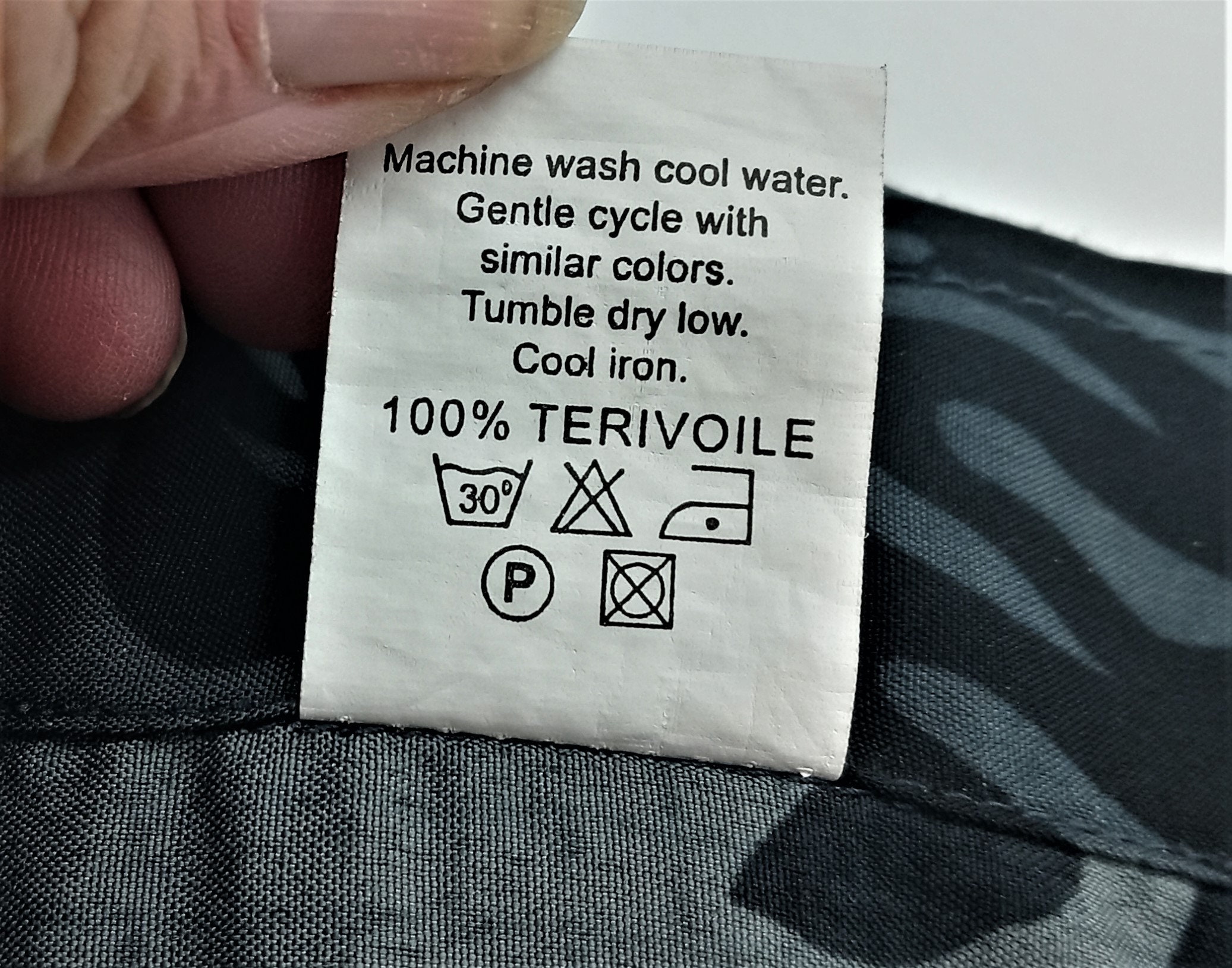 Hawaiian Aloha Shirt Black Button Down Terivoile Fabric Medium Single