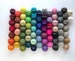 Custom Garland You Pick Colors, 2cm Felt Ball Garland or Loose Pack - Pom Pom - FREE SHIPPING over 16 USA | Bunting | Felt Balls 
