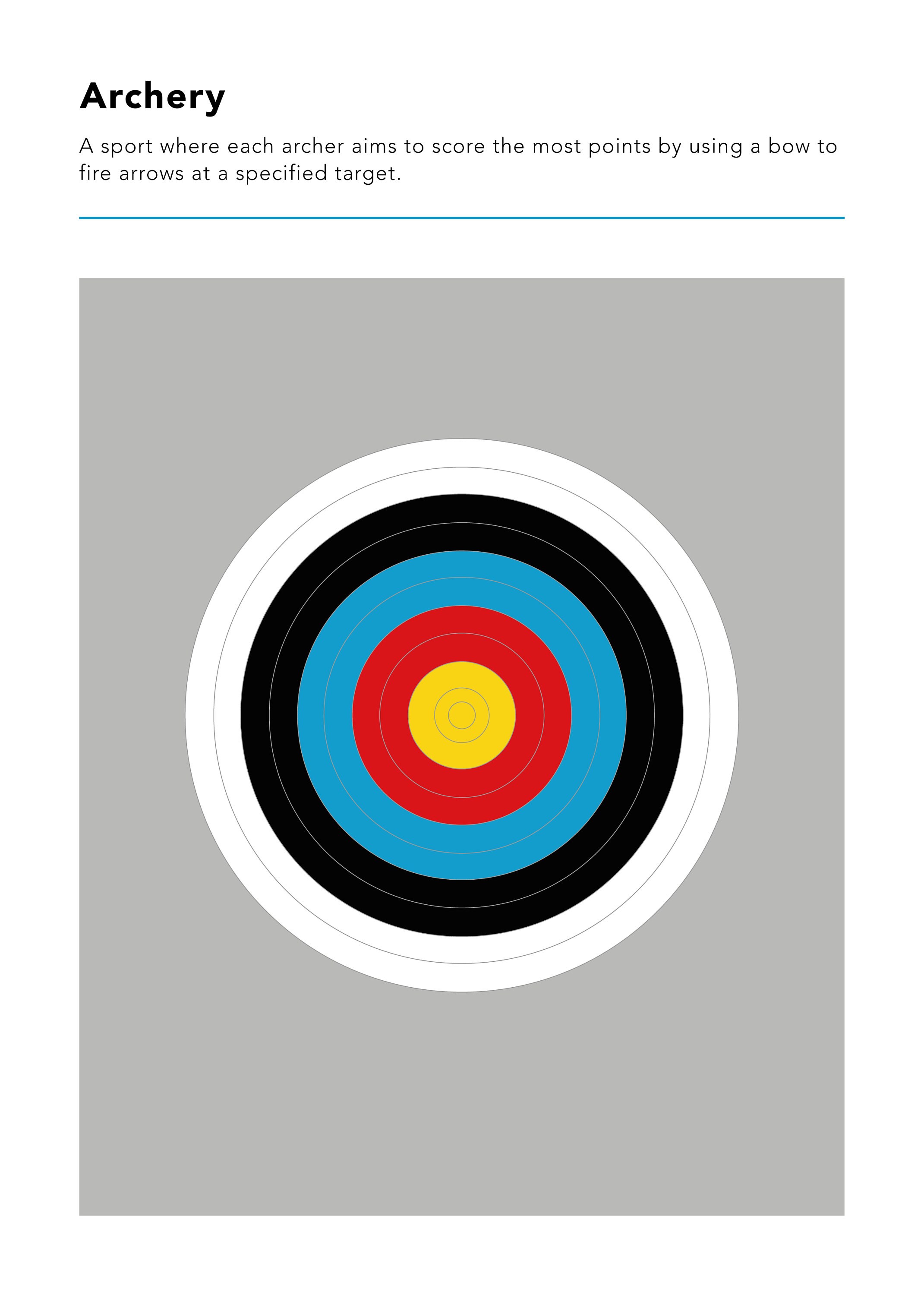 Archery Poster / Archery Print / Archery Definition / Target Etsy