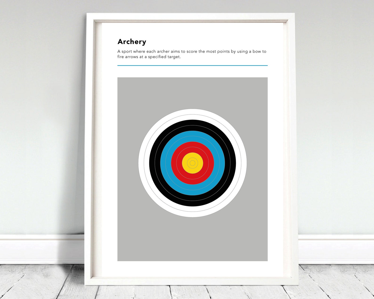 Archery Poster / Archery Print / Archery Definition / Target Etsy