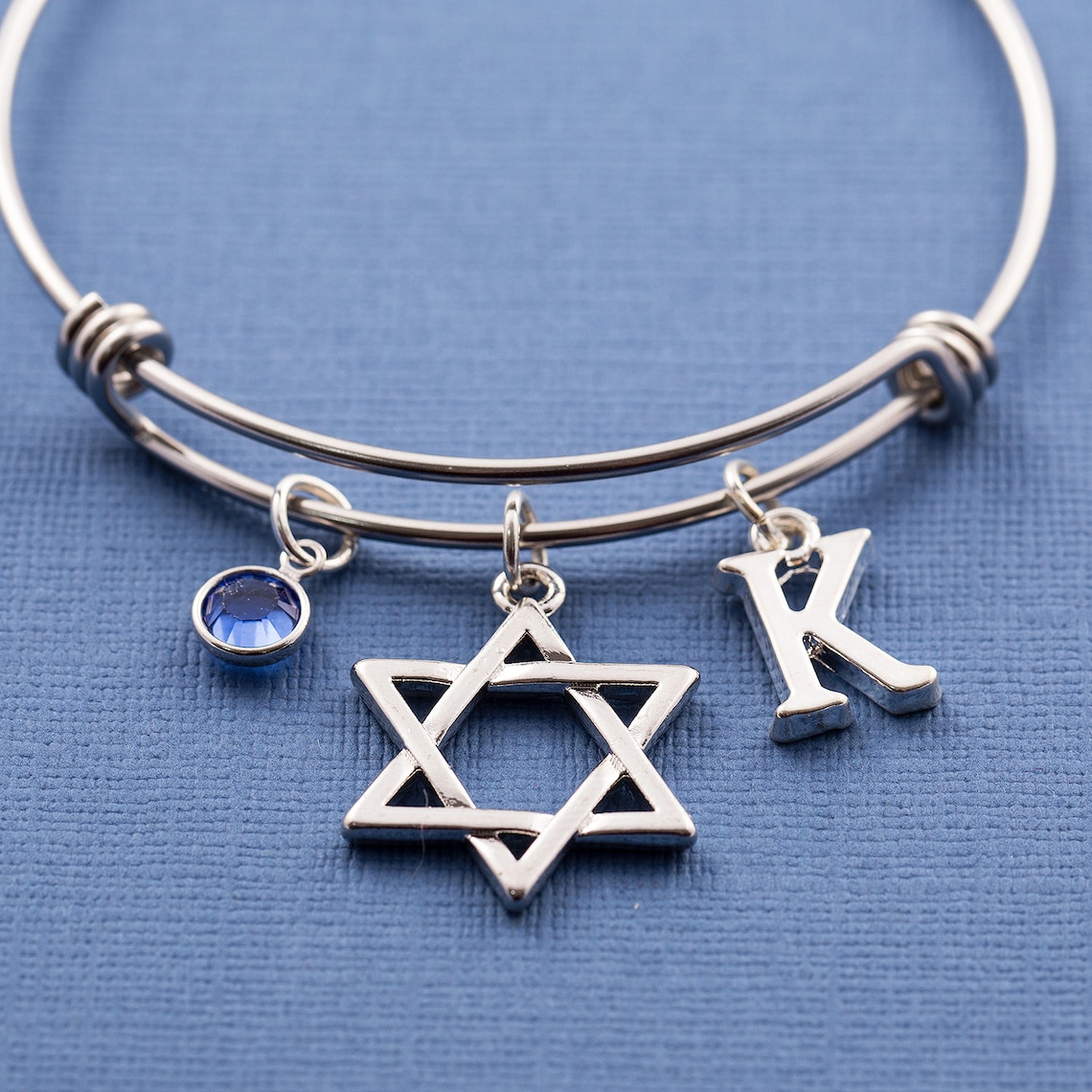 Star of David Bracelet Personalized Jewelry Jewish Jewelry Etsy