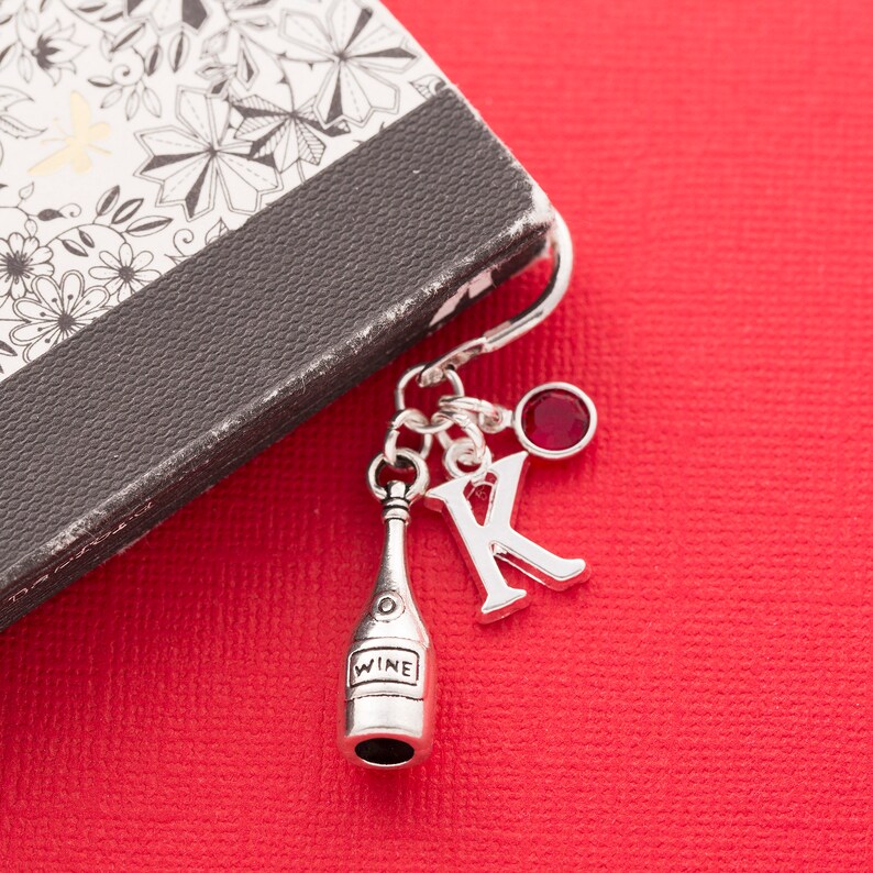 Personalized wine bottle bookmark wine drinker sommelier Etsy