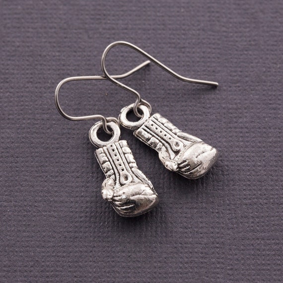 Buy Boxing Gloves Earrings Boxing Earrings Boxer Gift UFC Boxing Gifts  Boxing Girl Gift boxing Gifts Boxing Lover Gift Wod & Fit Online in India -  Etsy