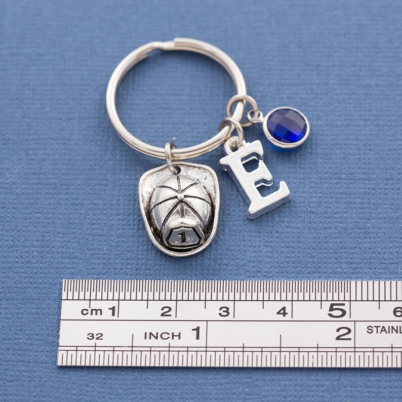 Personalized Firefighter Helmet Keychain Firefighter Helmet Etsy UK