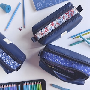 Double Case | Collaboration FRANK COLLECTION | Pencil box | Organizational case | pencil case | organization