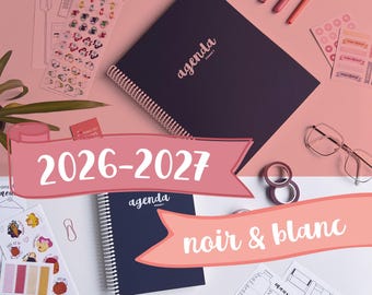 NB AGENDA 2026-2027 | Bujo | Bullet journal | Agenda | Planner | Organizer | Bullet Journal | Stationery