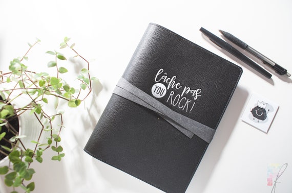 Pochette protectrice | Agenda Pomme F | Bullet Journal Protection | Housse pour agenda