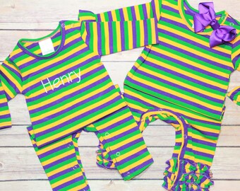 mardi gras romper