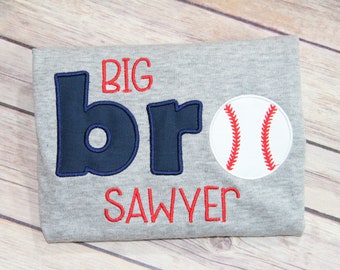 Big Brother Baseball  Shirt or Bodysuit