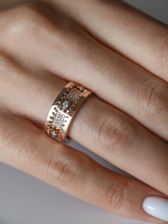 Wedding Ring | Jewelry - New Stone Wedding Ring Women Gold Color Fashion  Jewelry - Aliexpress