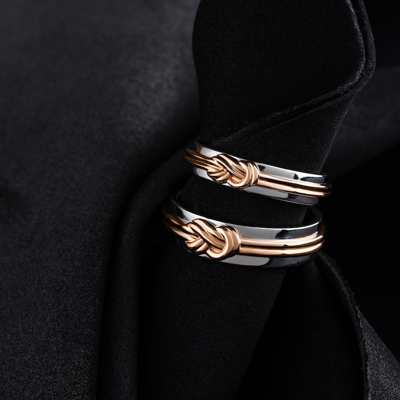 Love Knot Wedding Bands. Eternity Knot Rings. Love Knot Rings. Etsy