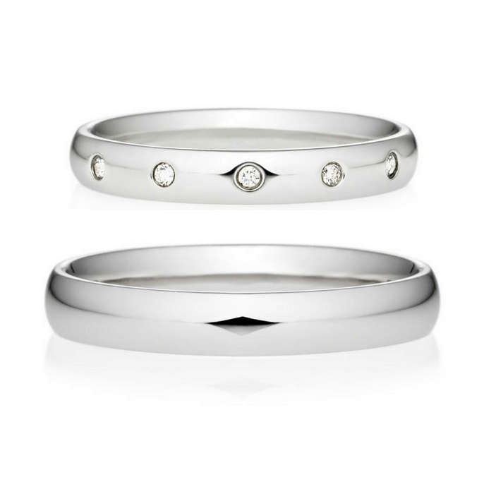 platinum bands for couple