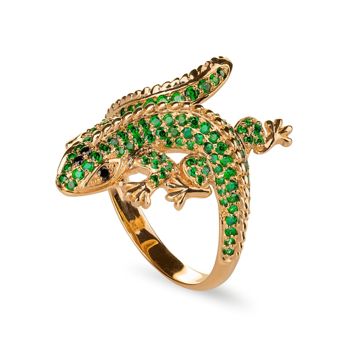 Gold Lizard Ring. Animal Ring. Statement Ring. Womens Rings. - Etsy