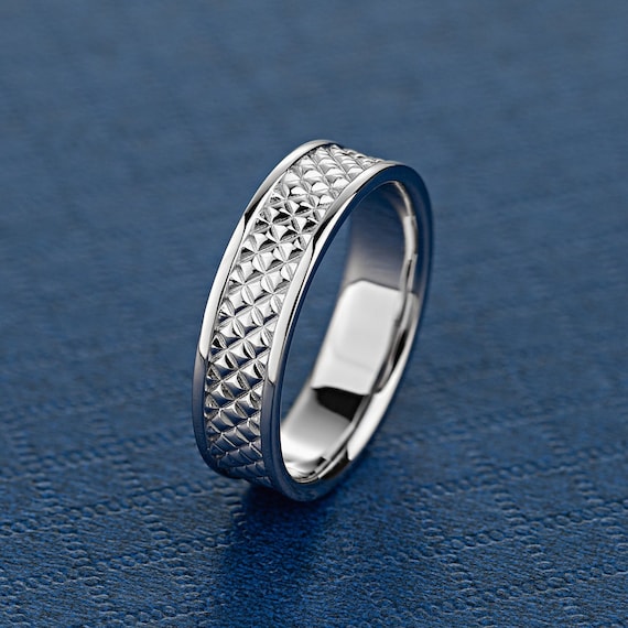 Mens Modern 950 Platinum 3.0 Carat Princess Ruby Flanked Kite Wedding Ring  G1298-PLATR | Art Masters Jewelry