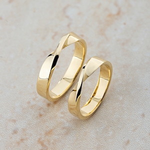 unique wedding rings set