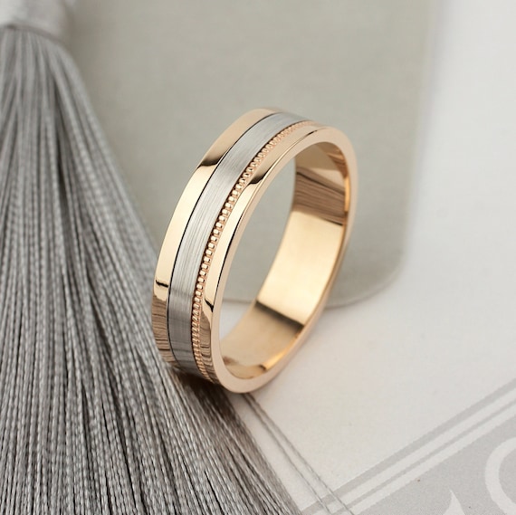 Unique Mens Wedding Rings - Matching Non Traditional Wedding Rings