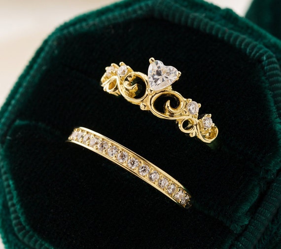 Sterling Silver Tiny Crown Ring, Queen Ring, Silver Ring, Princess Rin –  Indigo & Jade