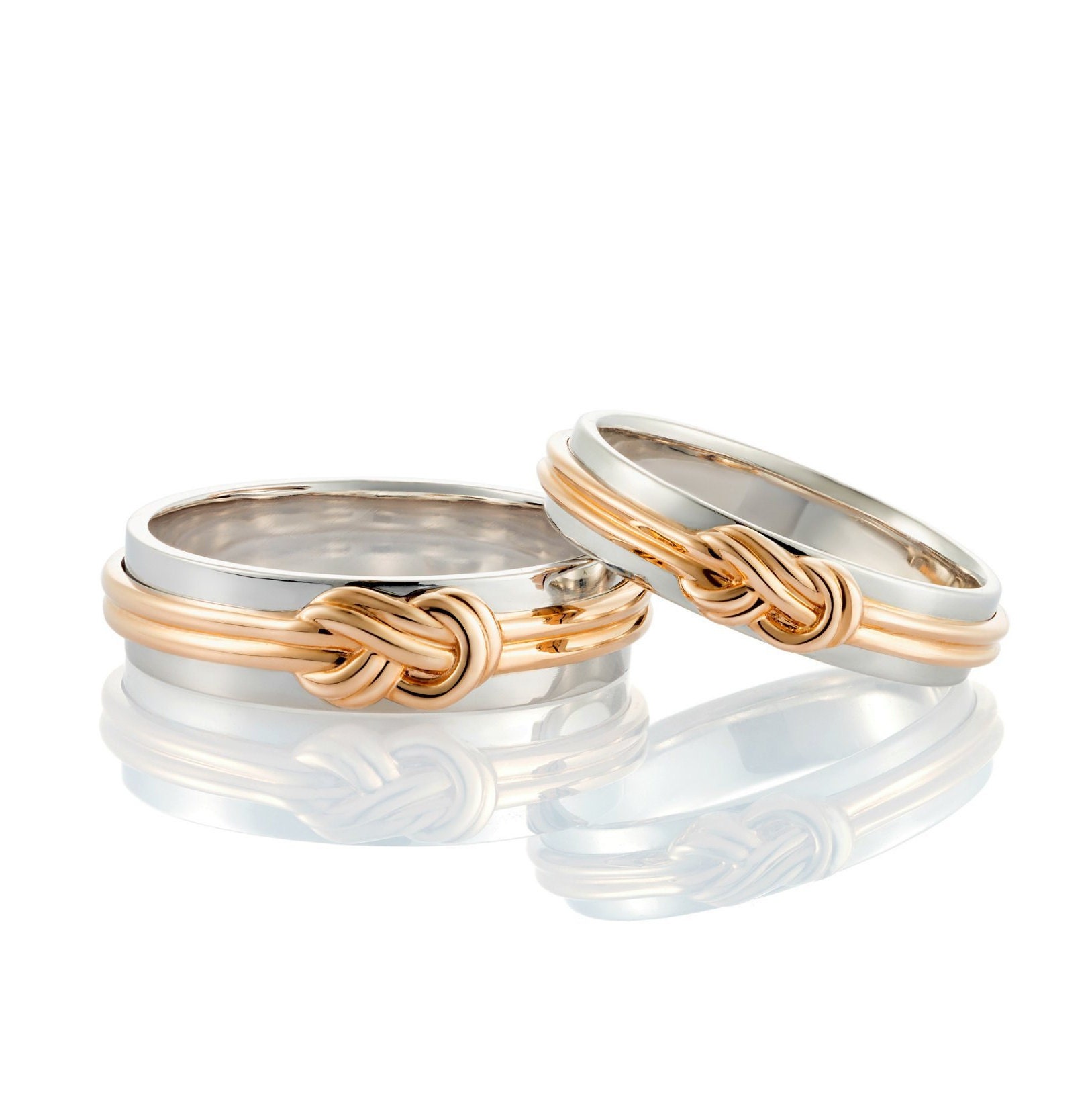Love knot wedding best sale band