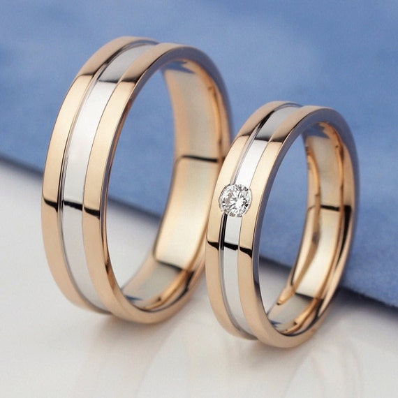 Two Tone or Carved Wedding Rings? Which Type of Wedding Ring is Best for  You from Diamond Heaven