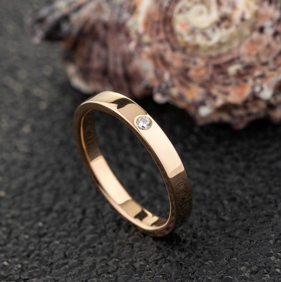 Ladies Plain Gold Ring at Rs 10738 | महिलाओं की सोने की अंगूठी in Noida |  ID: 21183787173