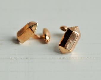 Double Terminated Point Cuff Links