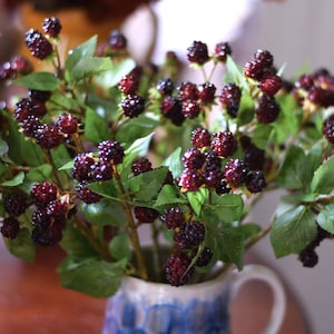 Faux blackberry,Faux berry, Artificial fruit, Home decor, Faux arrangements,All year faux arrangements