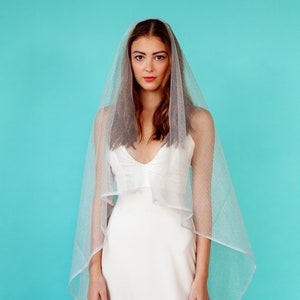 BRIDAL VEIL SILVER metallic tulle veil, silver veil, long veil, draped veil, cascade veil, bridal veil, wedding veil, bridal accessories zdjęcie 1