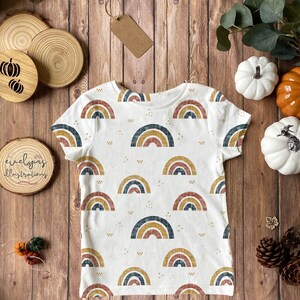 Realistic T Shirt / T Shirt Mock-Up | Fabric Mock-Up | Clothing Mock-Up | Flatlay | Autumn Fall | Easy to Use