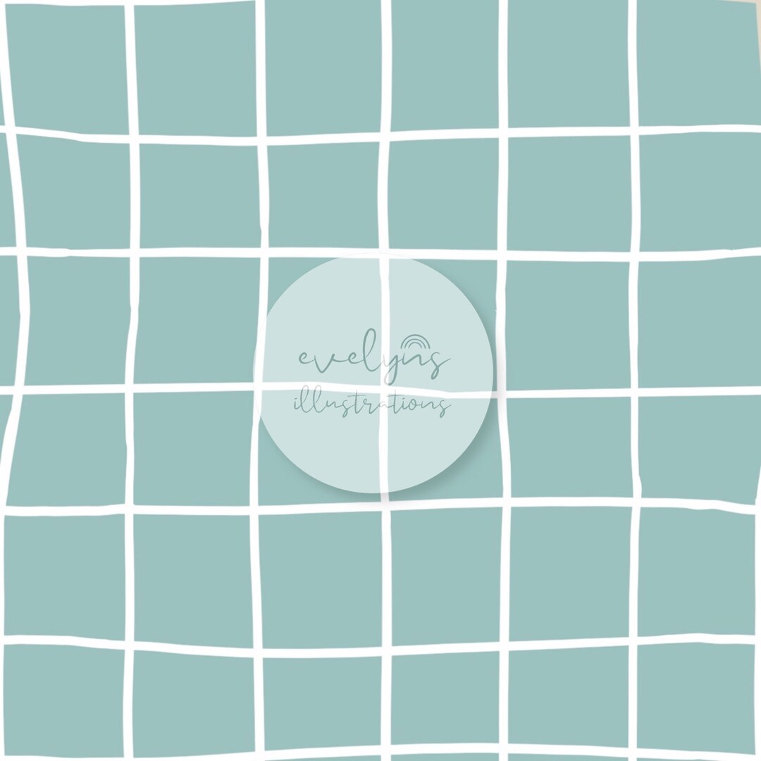 Simple Grid Pattern Two Colour Simple Square Grid Seamless Pattern / Fabric Design / Surface Pattern ...
