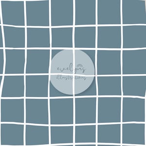 Simple Square Grid Seamless Pattern / Fabric Design / Surface Pattern / Digital Paper / Digital Download / Repeat Pattern / Digital Pattern