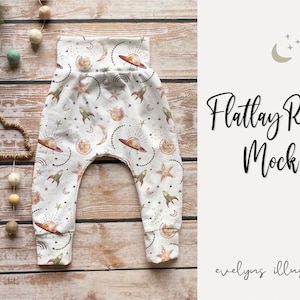 Realistic Leggings / Leggings Mock-Up | Fabric Mock-Up | Clothing Mock-Up | Flatlay | Generic | Vinyl | Easy to Use (18)