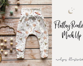 Realistic Leggings / Leggings Mock-Up | Fabric Mock-Up | Clothing Mock-Up | Flatlay | Generic | Vinyl | Easy to Use (18)
