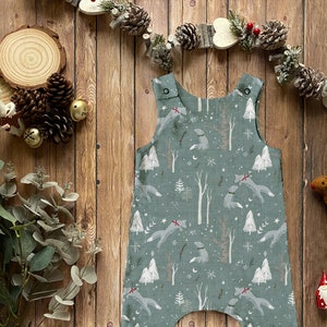Realistic Romper / Romper Mock-Up | Fabric Mock-Up | Clothing Mock-Up | Flatlay | Festive Christmas | Easy to Use | JPEG PNG PSD (3)