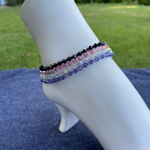 Swarovski Crystal Beaded Ankle Bracelets